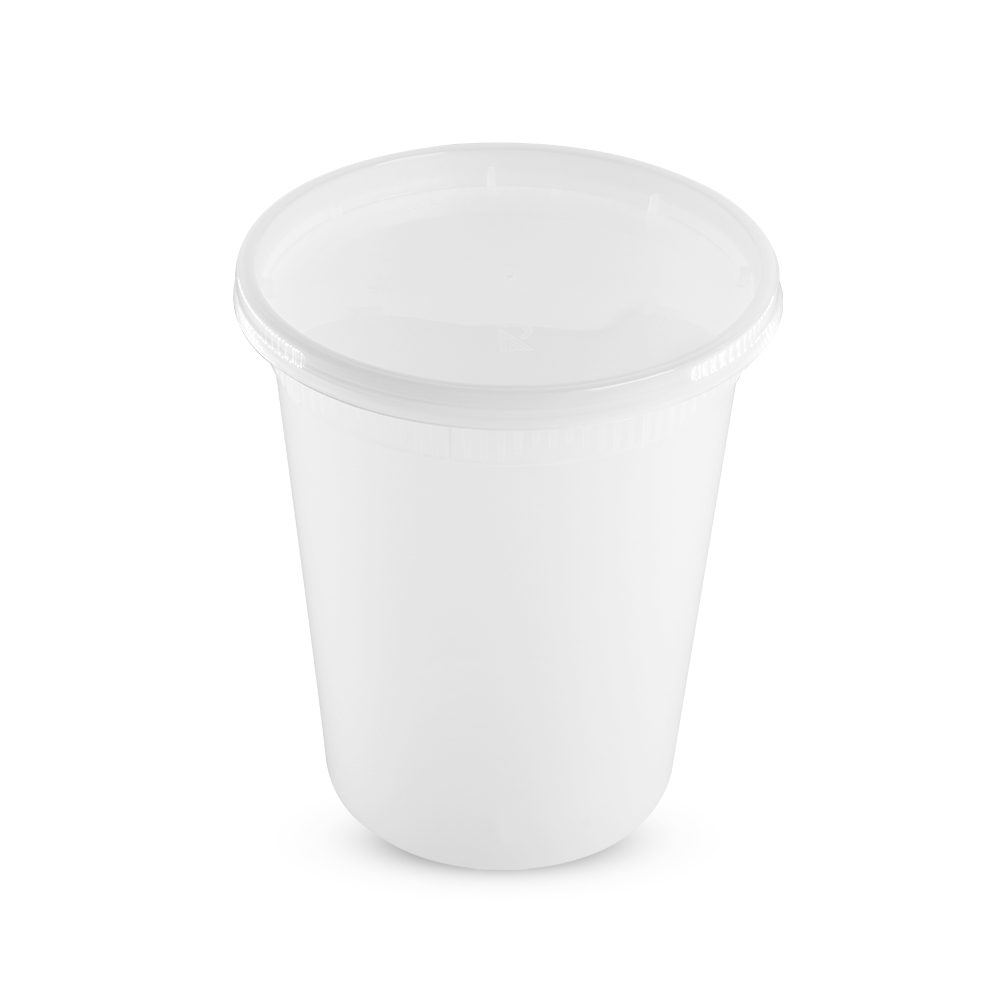 32oz Disposable Soup Cups With Lid