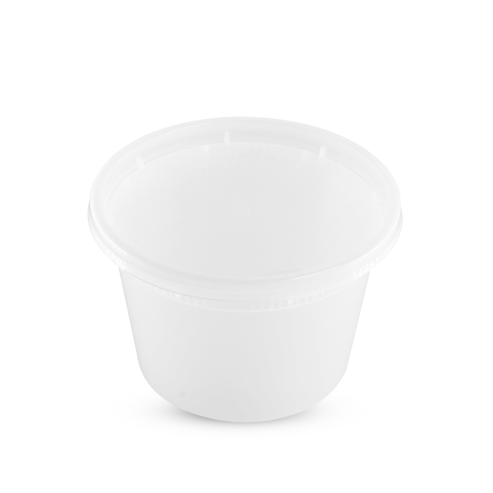 16oz PP Soup Containers With Lid