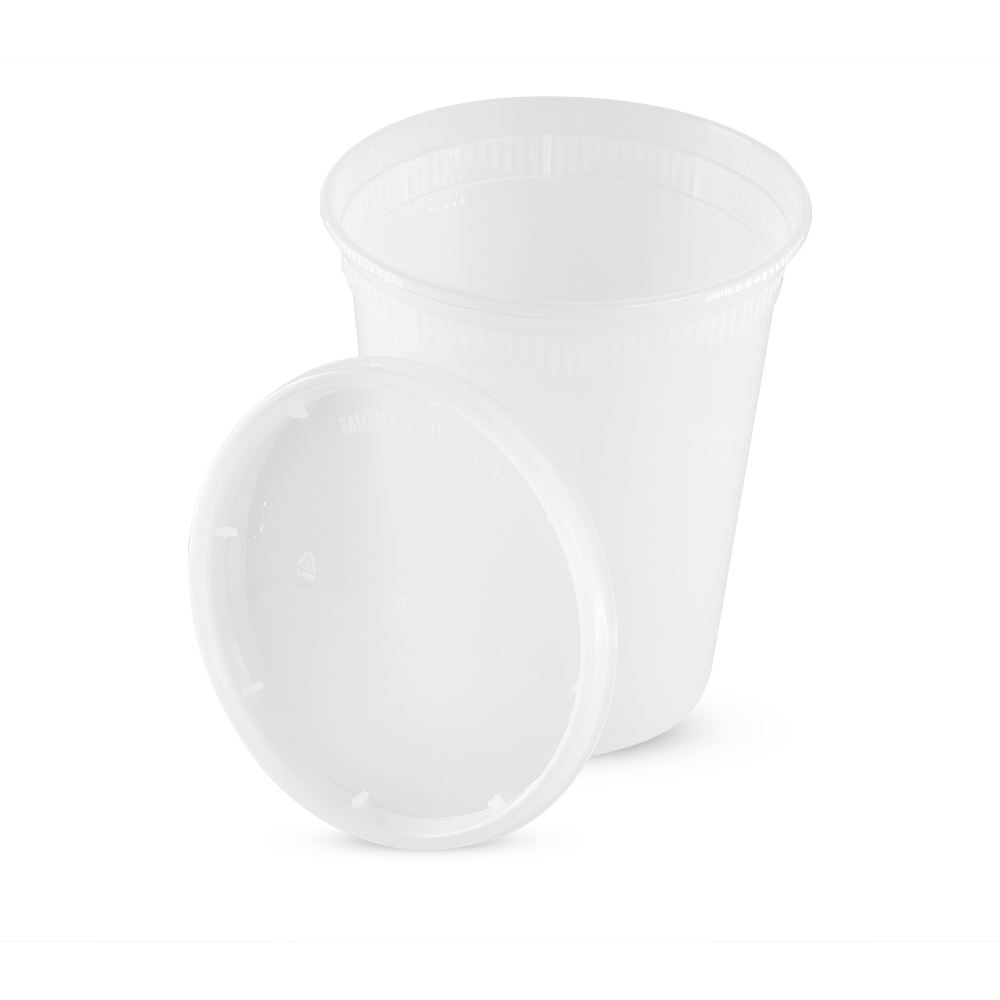 32oz Disposable Plastic Soup Cup