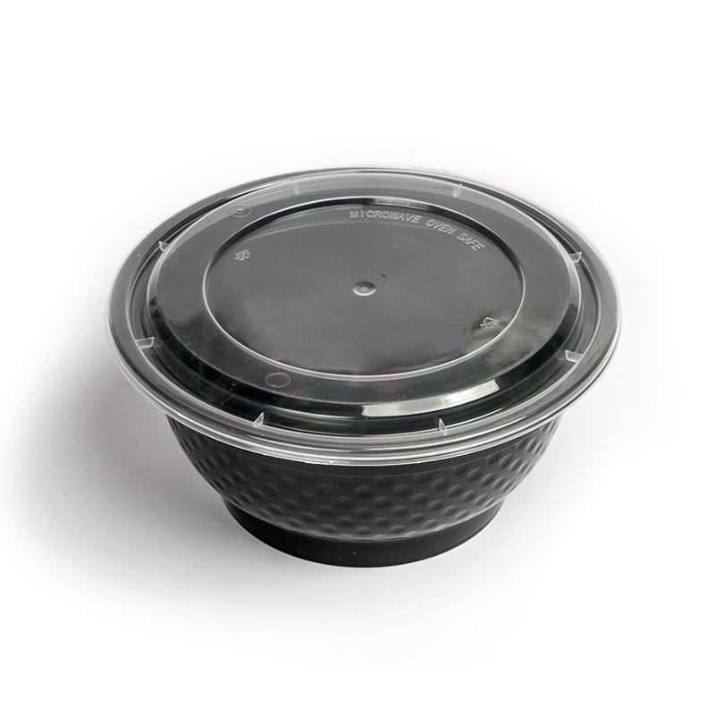 Black Disposable Takeaway Container