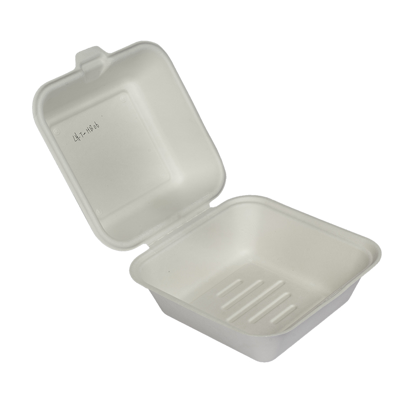 White Square Hamburger Packaging Box