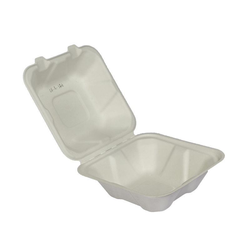 Disposable Biodegradable Clamshell Box