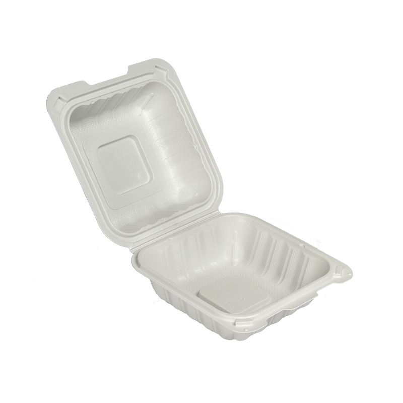 Single Compartment Hinged Food Container