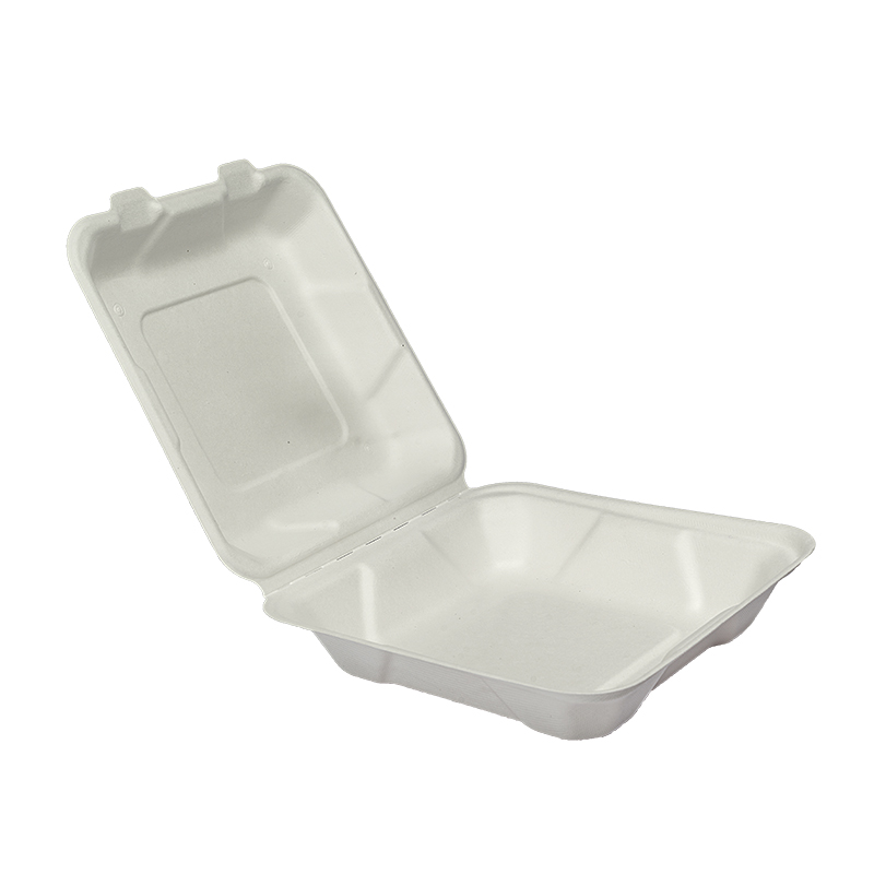 White Biodegradable Packing Box